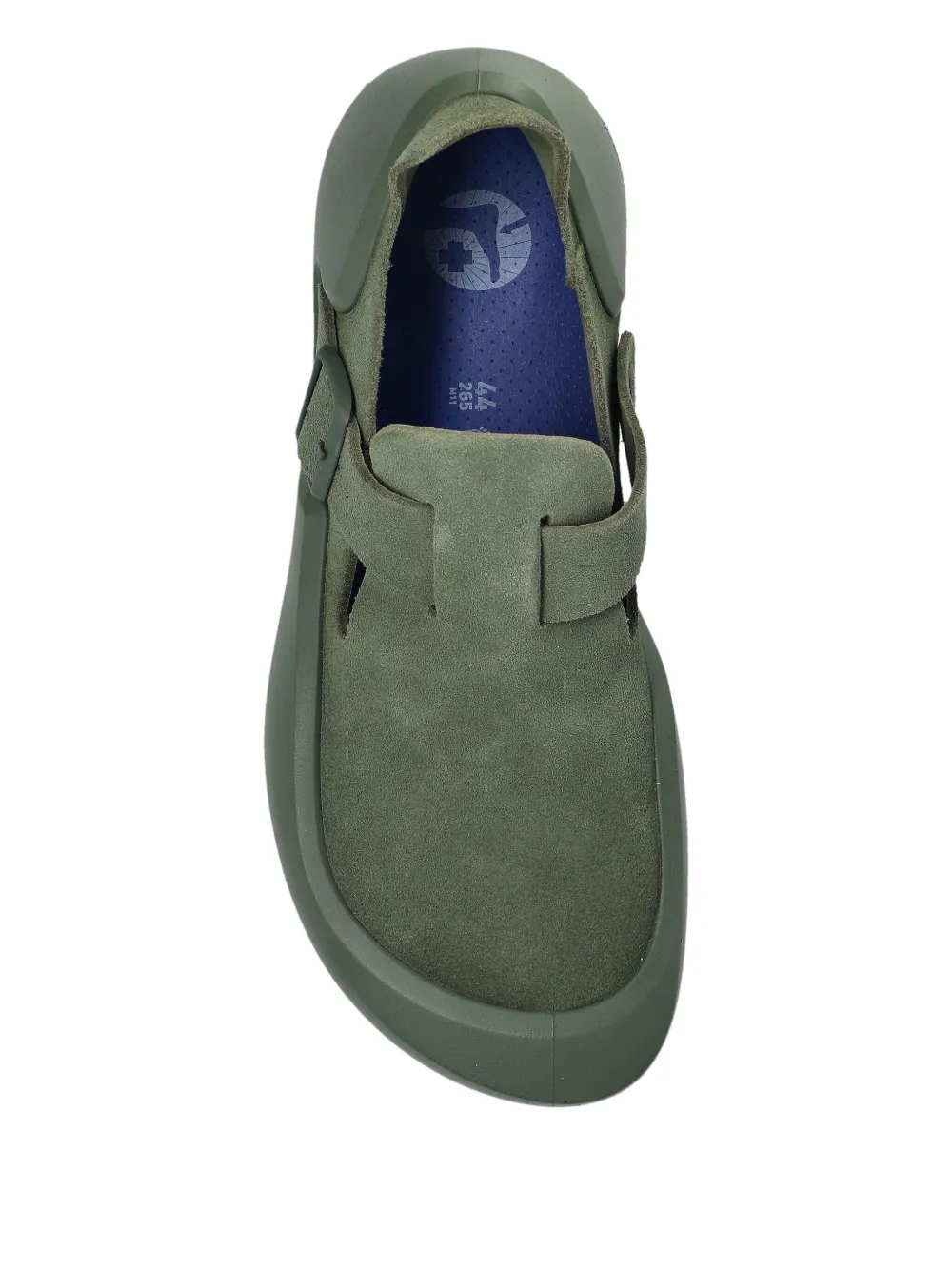 Birkenstock Reykjavik buckle-strap nubuck-leather sneakers Green