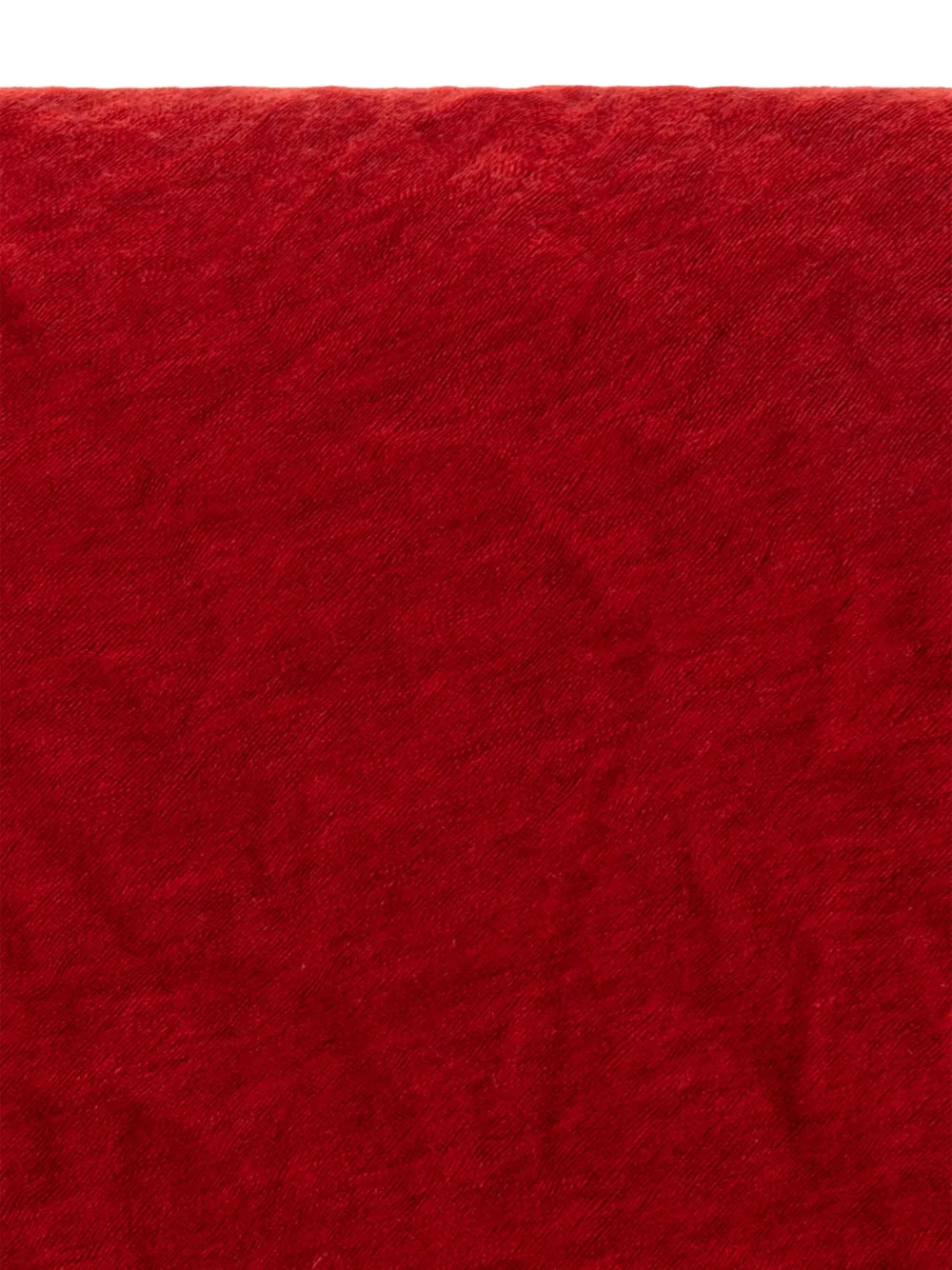 ISABEL MARANT raw-edge cashmere scarf Rood