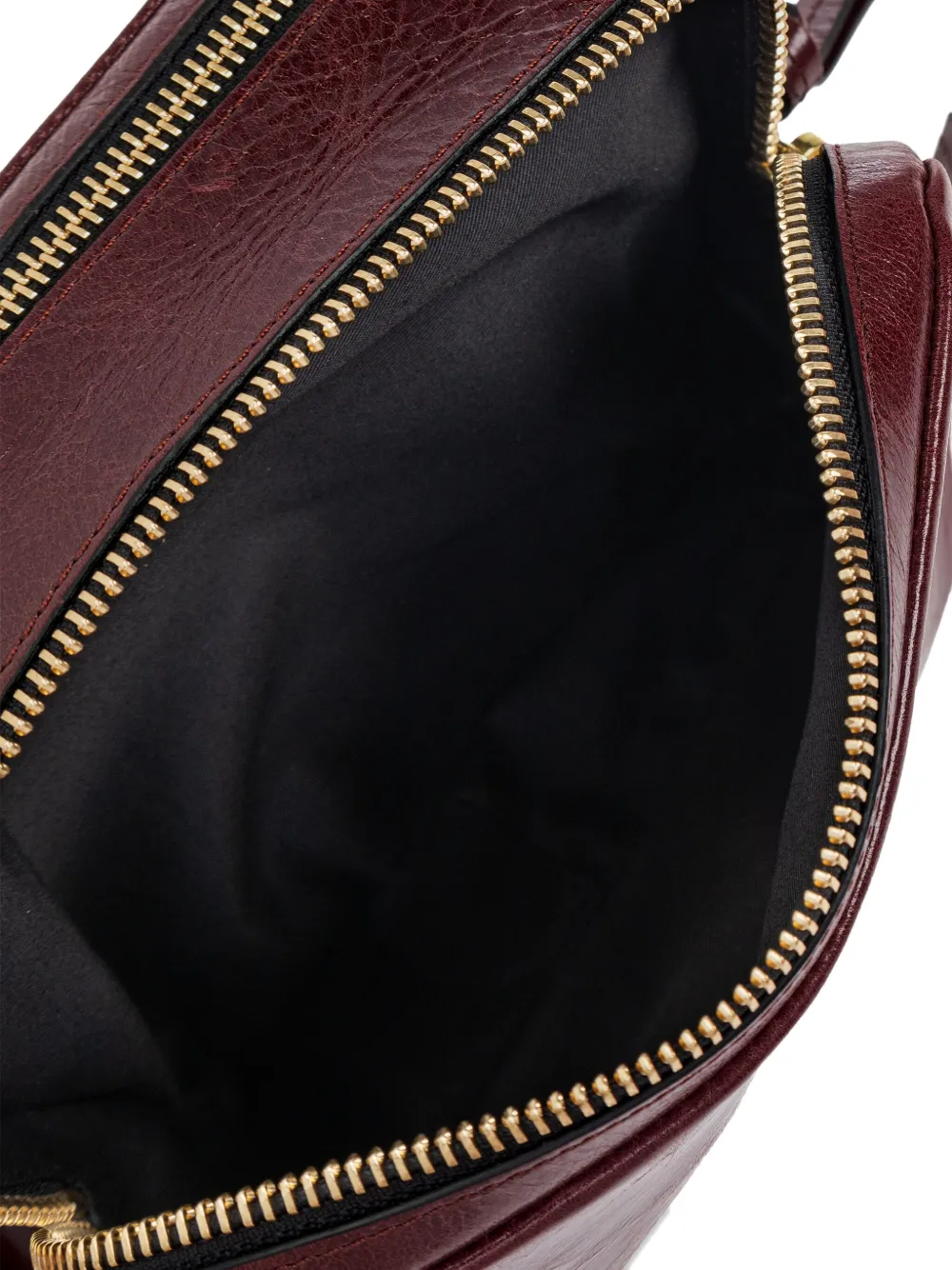 ISABEL MARANT Wardy Camera logo-detailed leather shoulder bag Rood