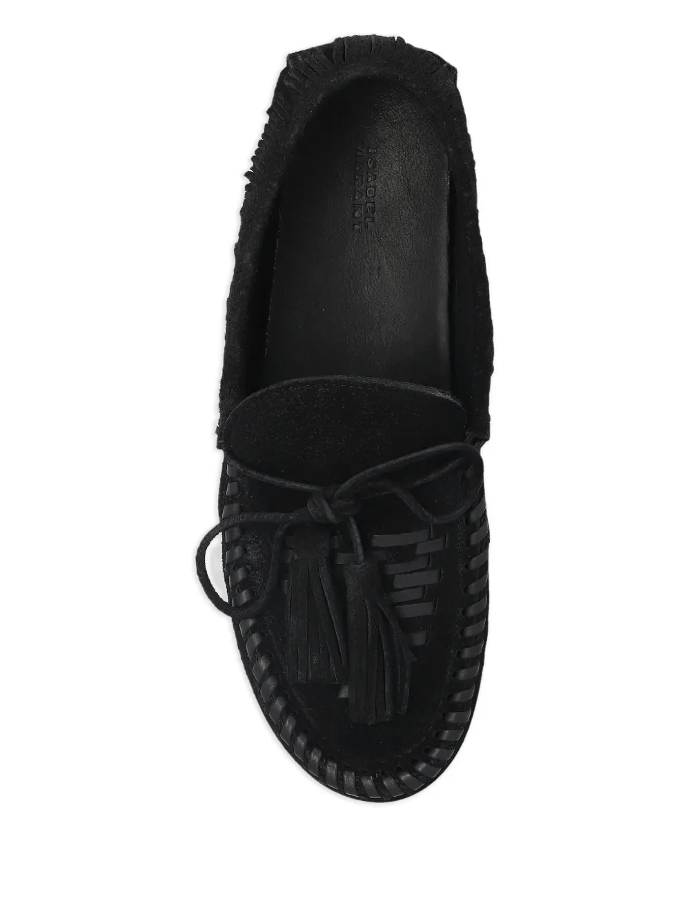 ISABEL MARANT Fitza loafers met kwastje Zwart