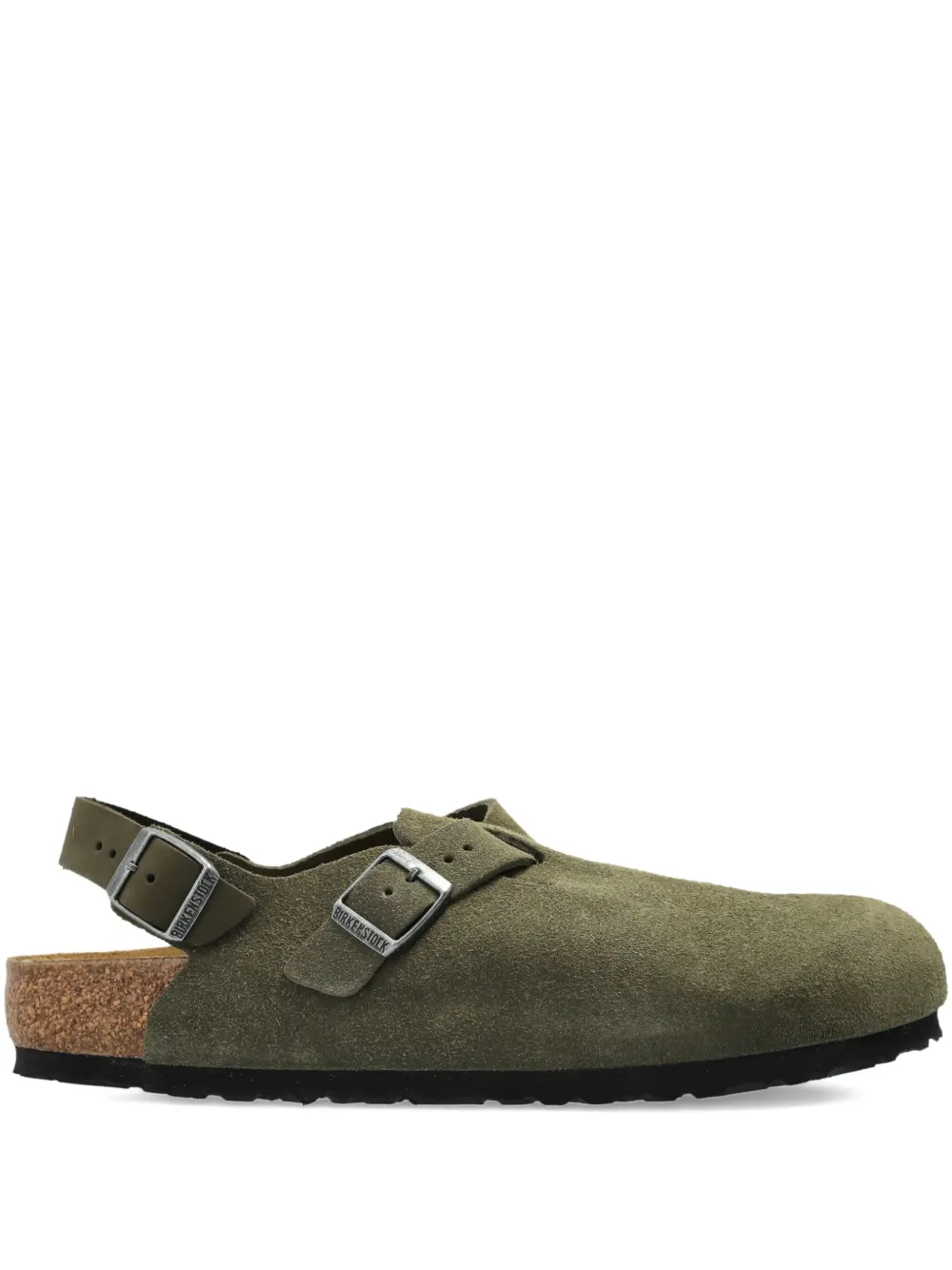 Birkenstock Tokyo buckle slingback mules Green