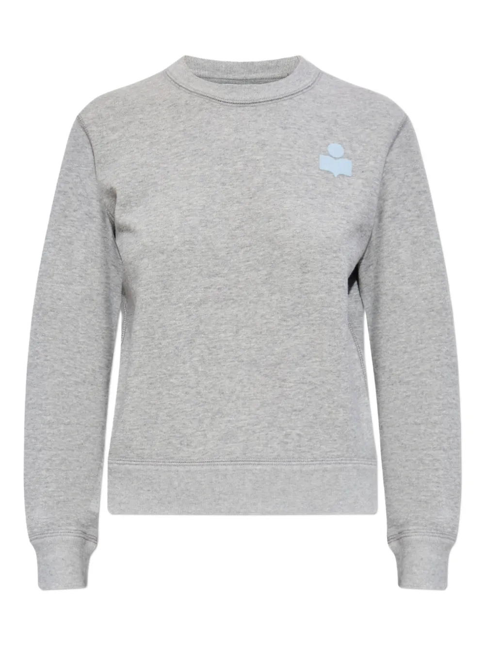 MARANT ÉTOILE Prissa logo-embroidered sweatshirt | Grey | Image 1
