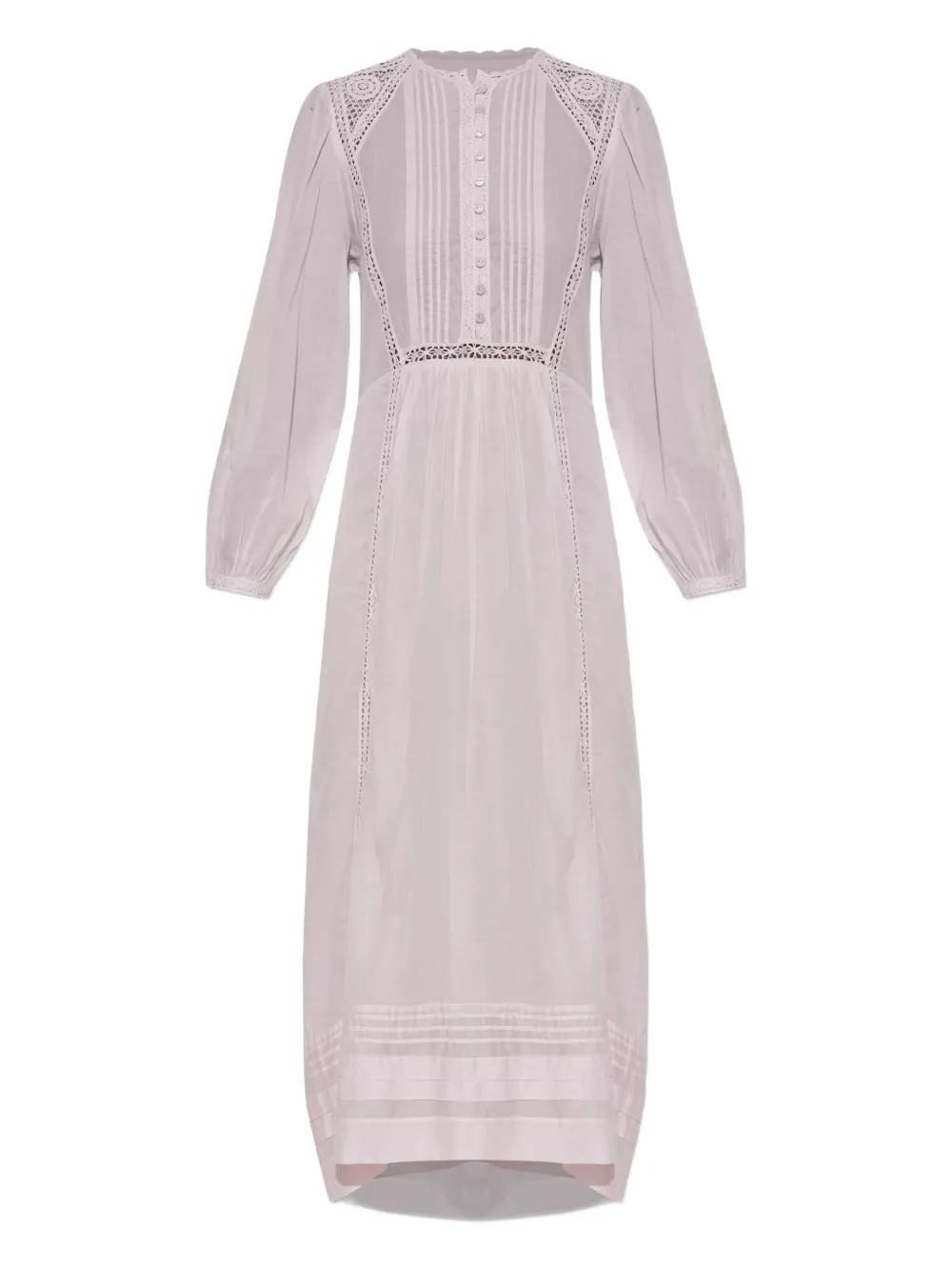 MARANT ÉTOILE openwork-lace midi dress | Pink | Image 1