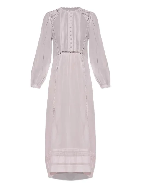 MARANT ÉTOILE openwork-lace midi dress
