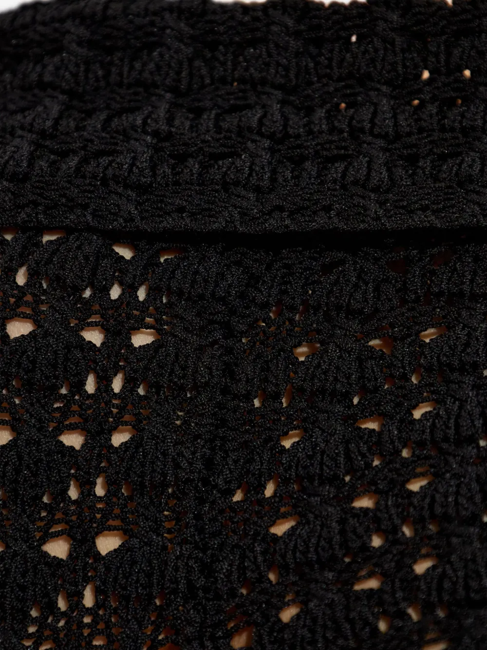 ISABEL MARANT off-shoulder knitted top Zwart