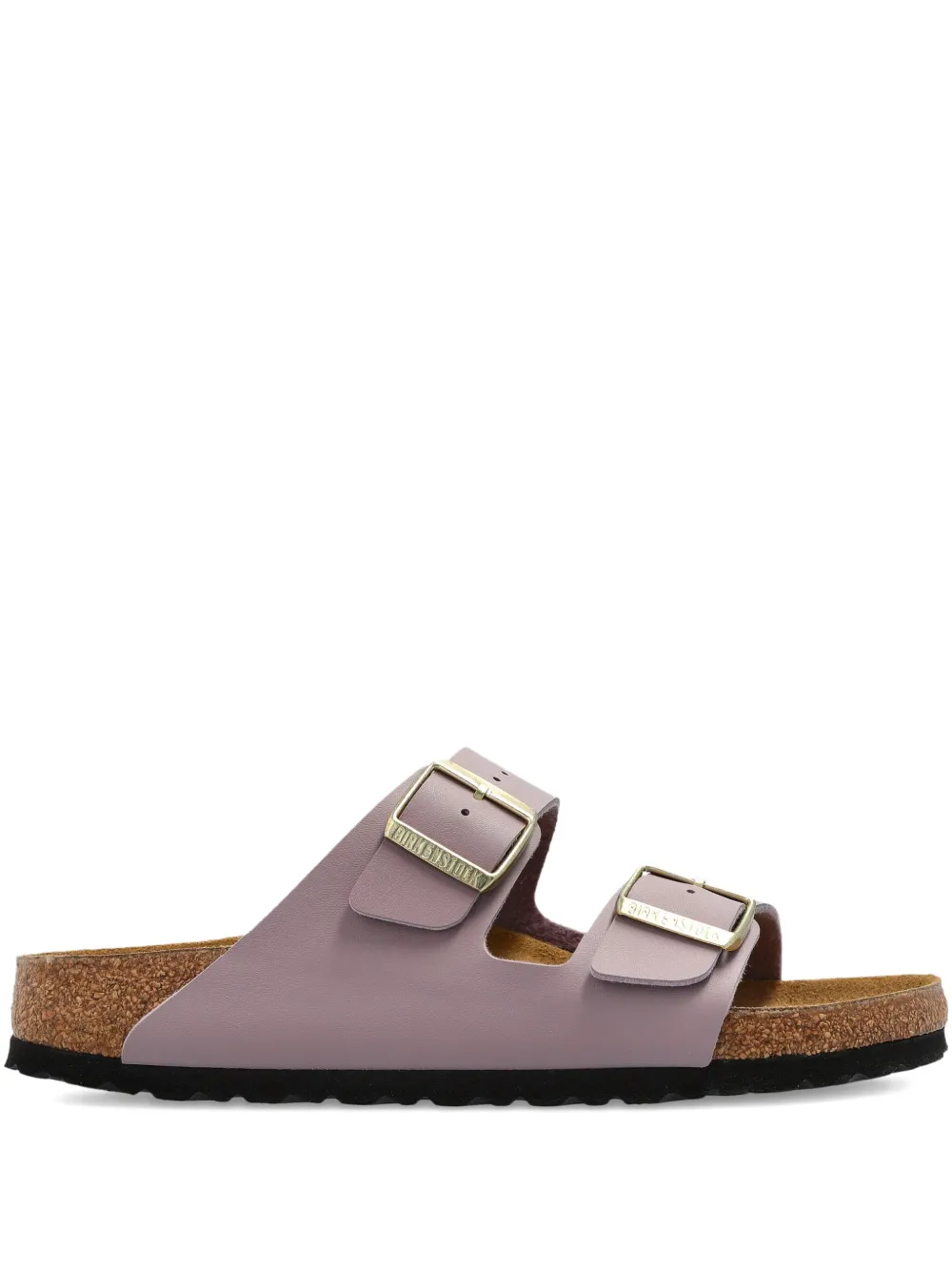 Birkenstock Arizona Birko-Flor double-buckle sandals Purple