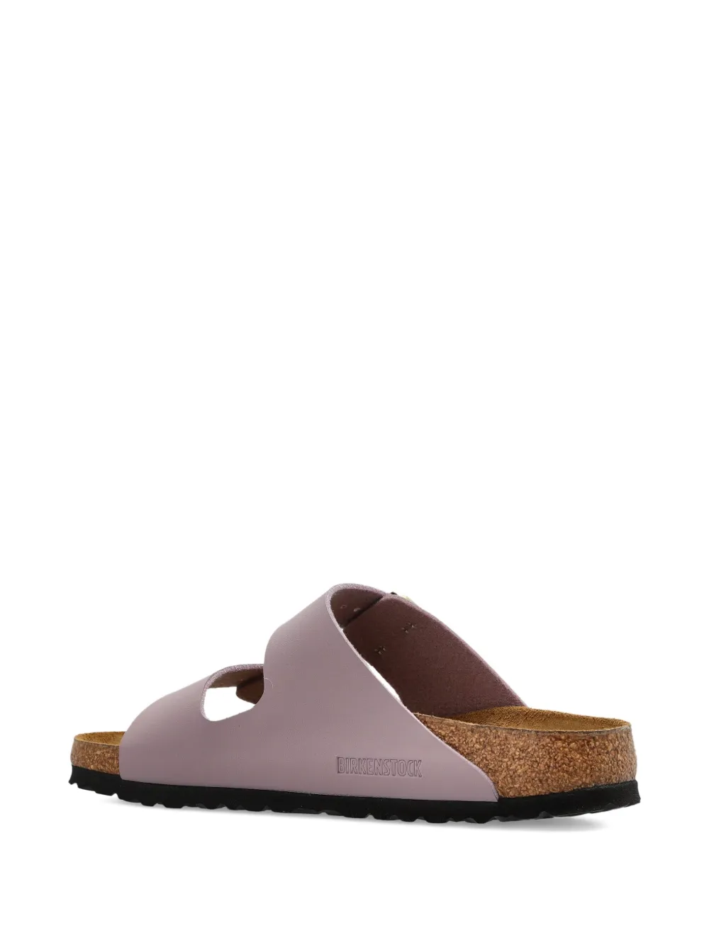 Birkenstock Arizona Birko-Flor double-buckle sandals Purple