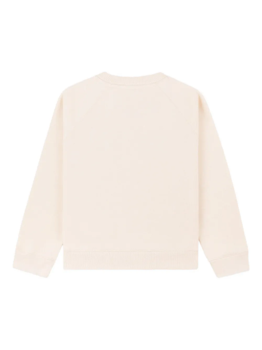 SPORTY & RICH KIDS Sweater met wapenschild Beige
