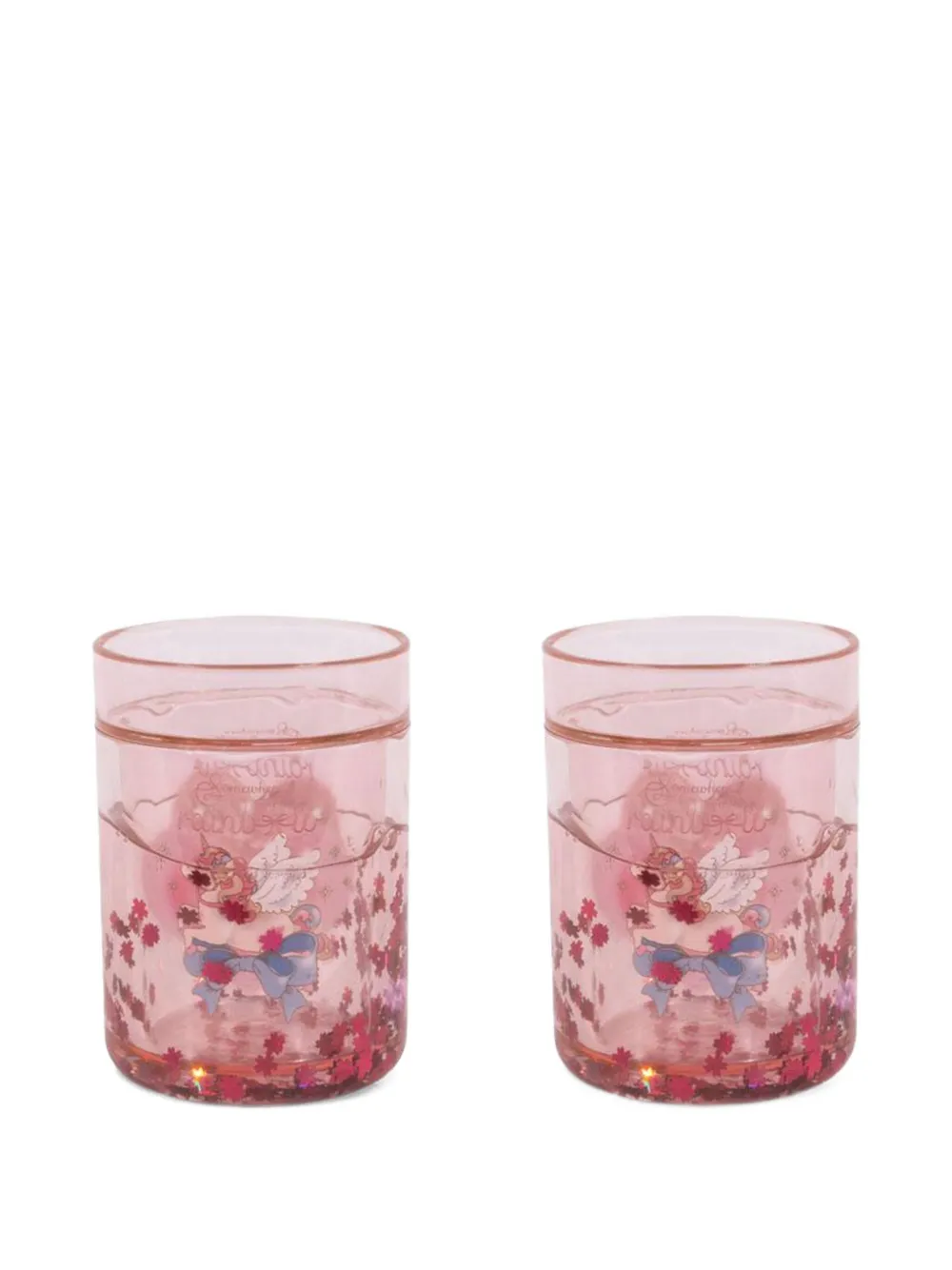 Konges Sløjd glitter cups (set of two) | Pink | Image 1