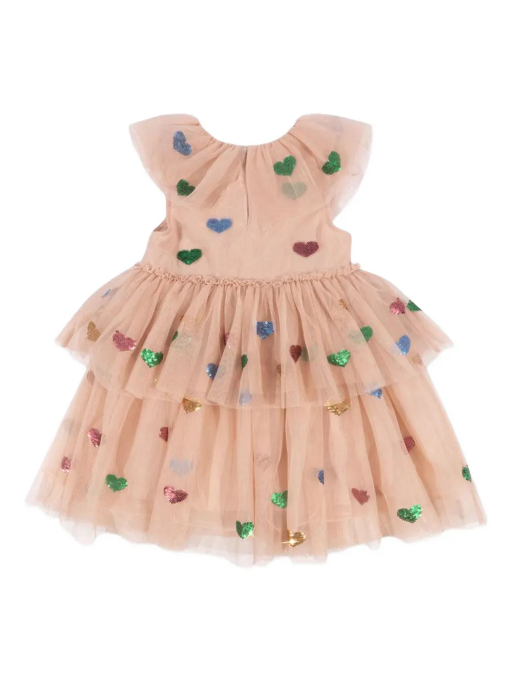 Konges Sløjd Yvonne layered tulle dress Roze