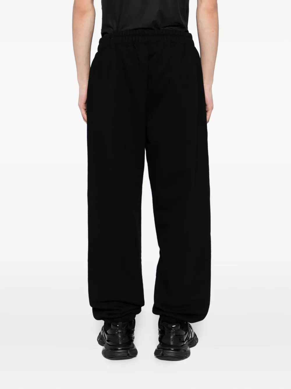 VETEMENTS Broek met geborduurd logo Zwart