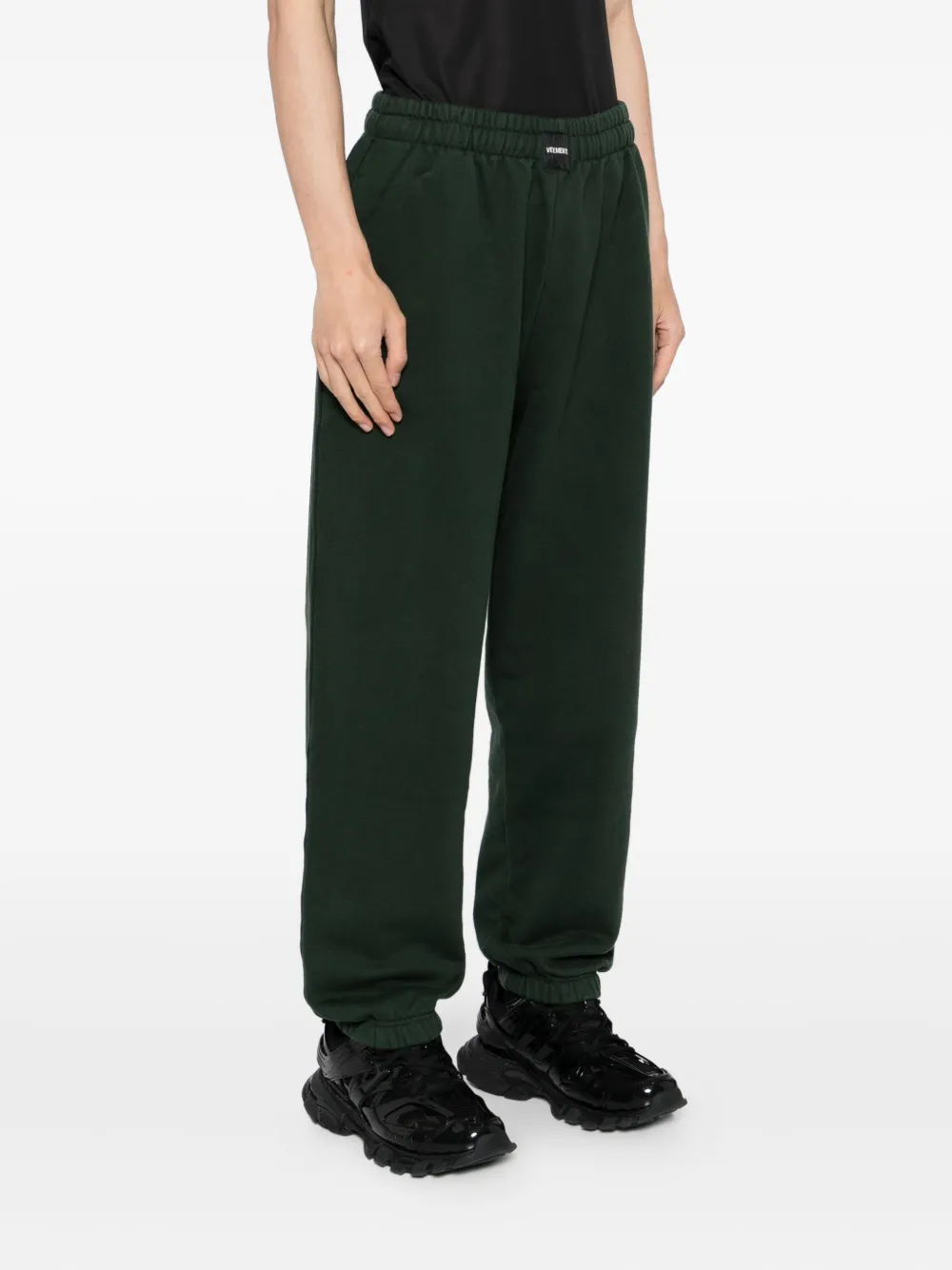 VETEMENTS Broek met geborduurd logo Groen