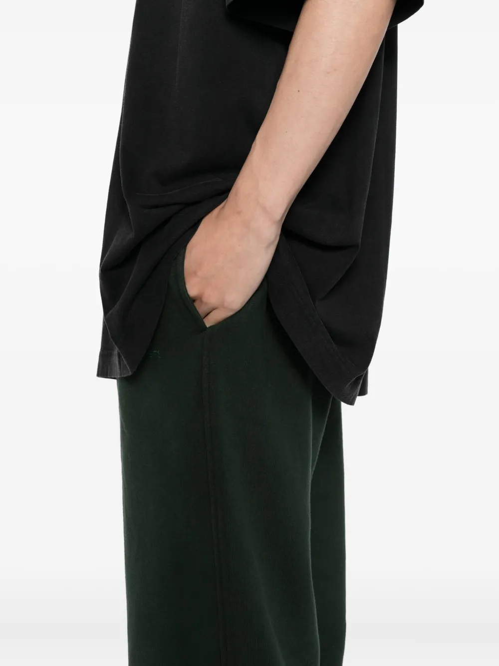 VETEMENTS Broek met geborduurd logo Groen