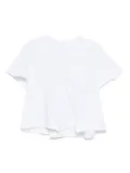 sacai layered cotton T-shirt - White