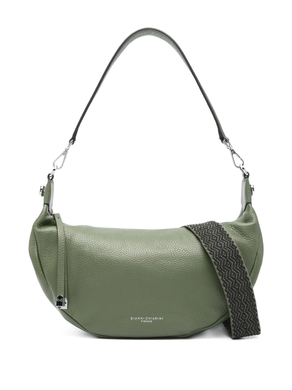 GIANNI CHIARINI Aisha leren schoudertas Groen