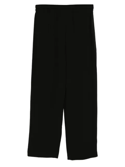 Theory pleated wide-leg trousers