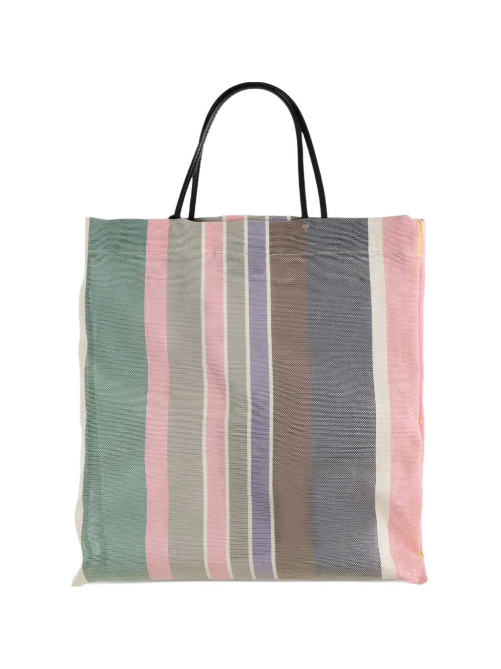 The Row mini Barn striped tote bag | Pink | Image 1