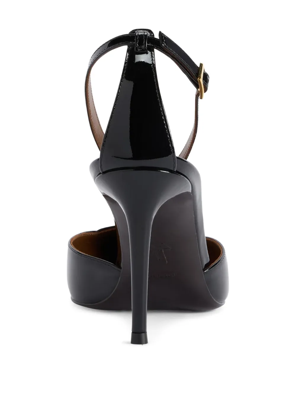 Giuseppe Zanotti leather heeled pumps Black