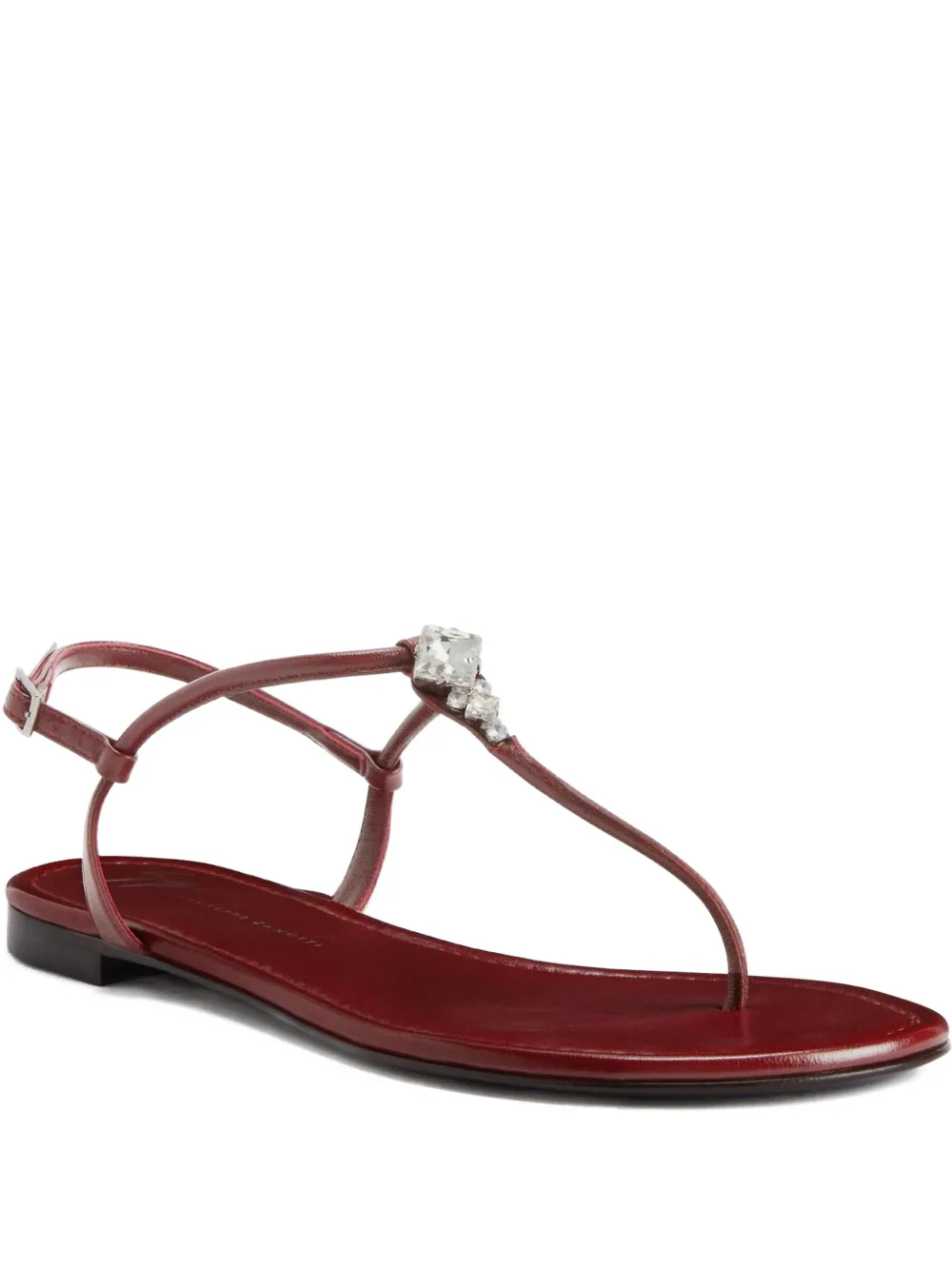 Giuseppe Zanotti Hollie crystal-embellished sandals Red