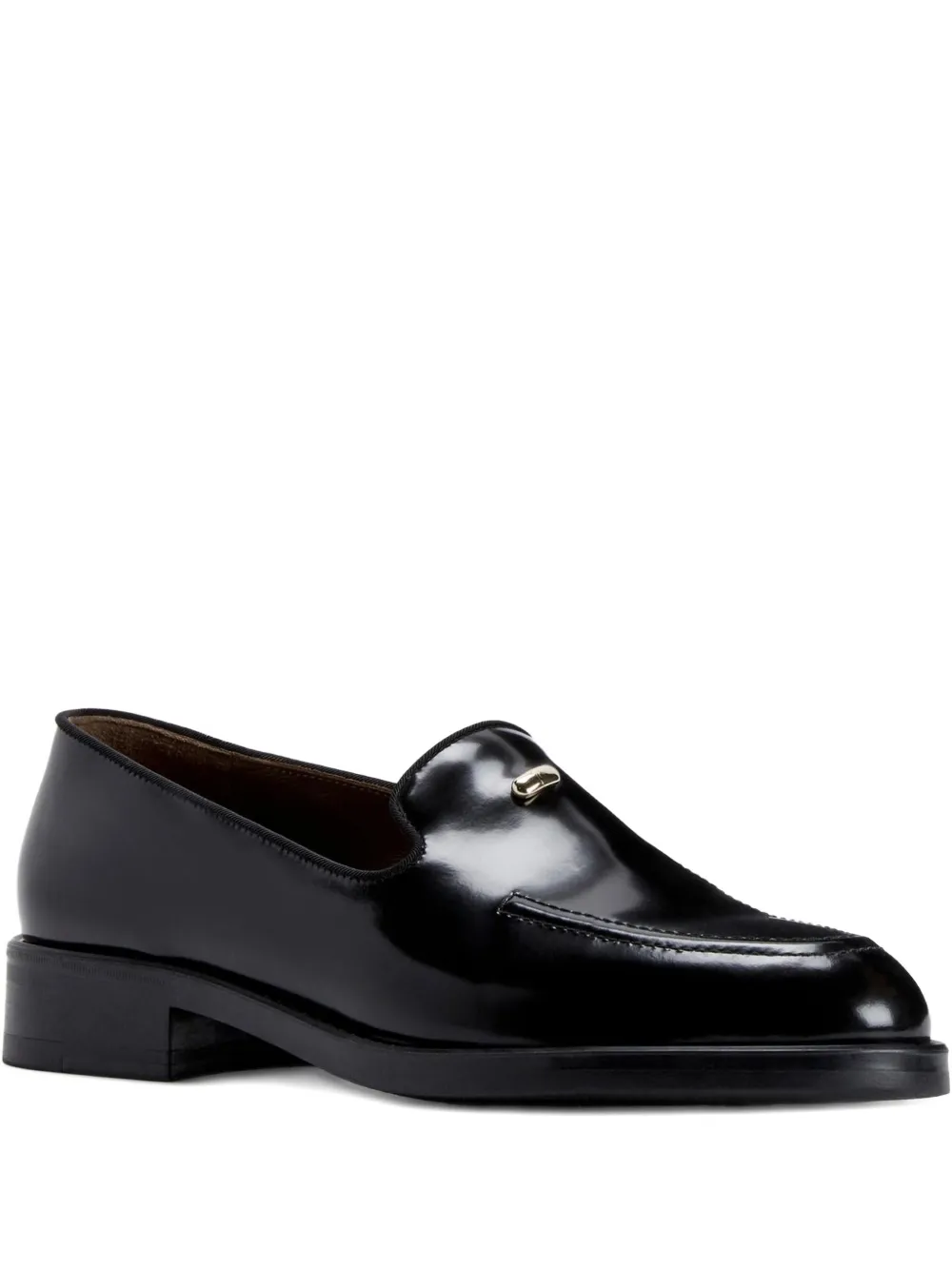 Giuseppe Zanotti Dories leather-upper loafers Black