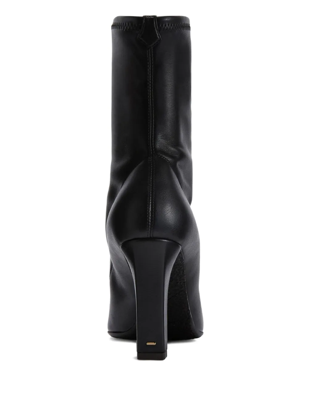 Giuseppe Zanotti Janiee Stretch 90 square-toe sock boots Black