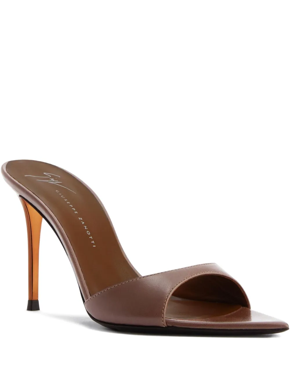 Giuseppe Zanotti 90mm Intriigo stiletto sandals Brown