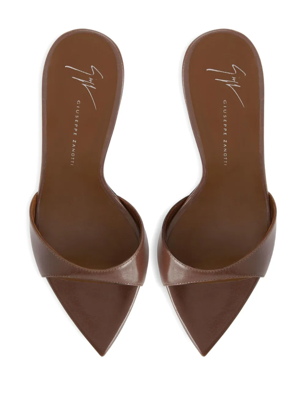 Giuseppe Zanotti 90mm Intriigo stiletto sandals Brown