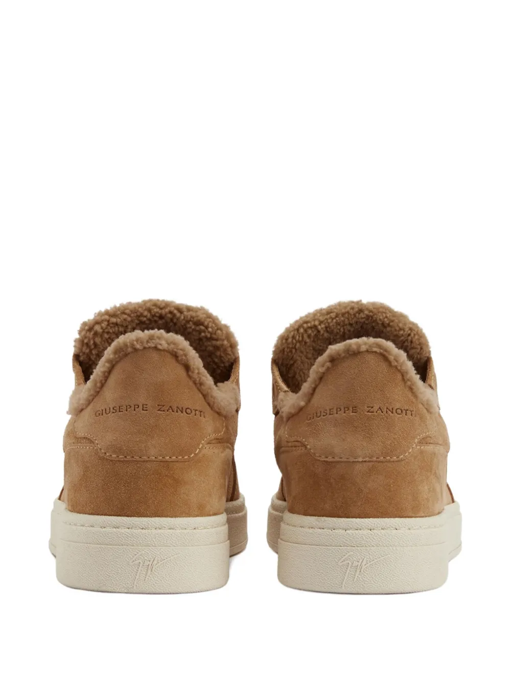 Giuseppe Zanotti Gz94 lined suede low-top sneakers Brown