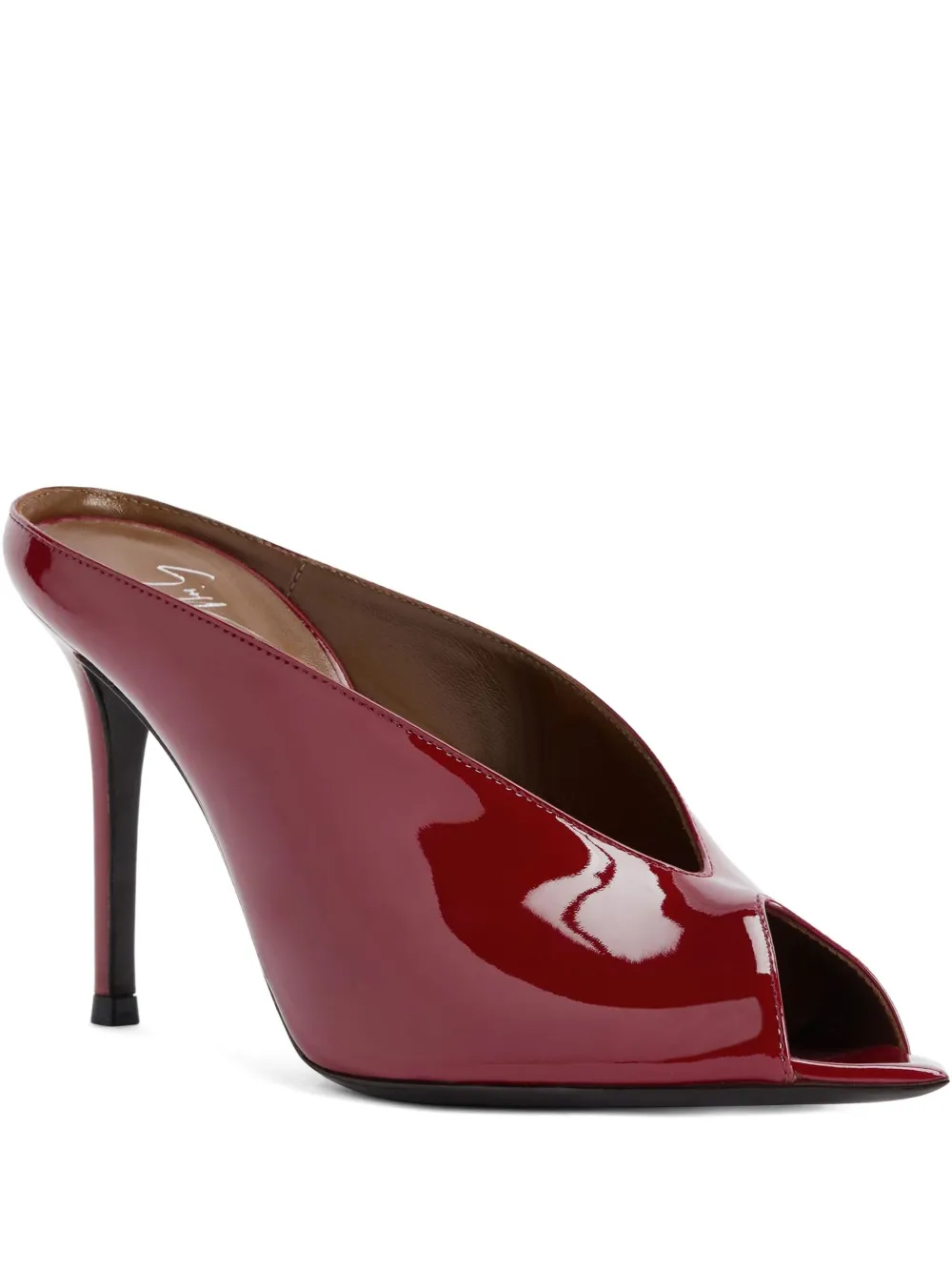 Giuseppe Zanotti 90mm Intriigo peep-toe stiletto sandals Red