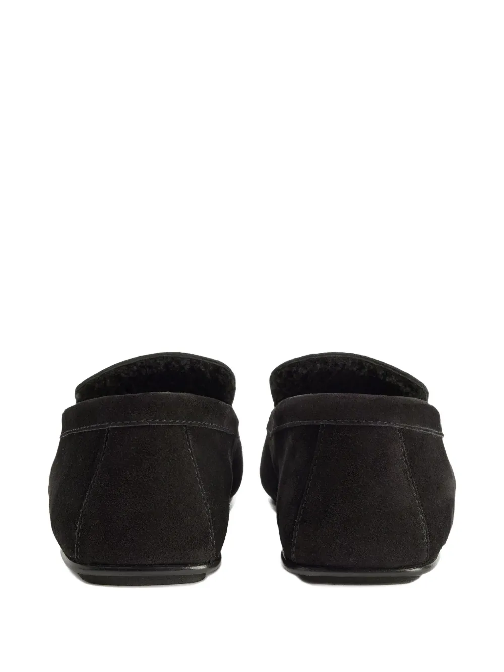 Giuseppe Zanotti Gz Driver suede leather loafers Black
