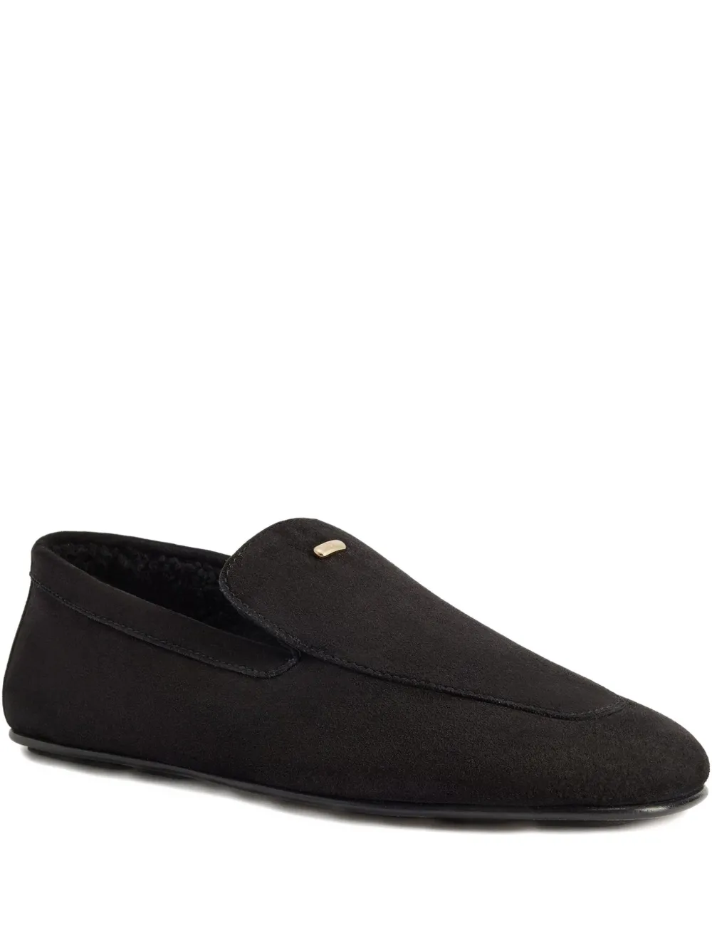 Giuseppe Zanotti Gz Driver suede leather loafers Black
