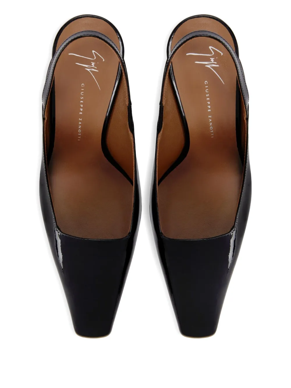 Giuseppe Zanotti 90mm Brendha Sabot slingback pumps Black
