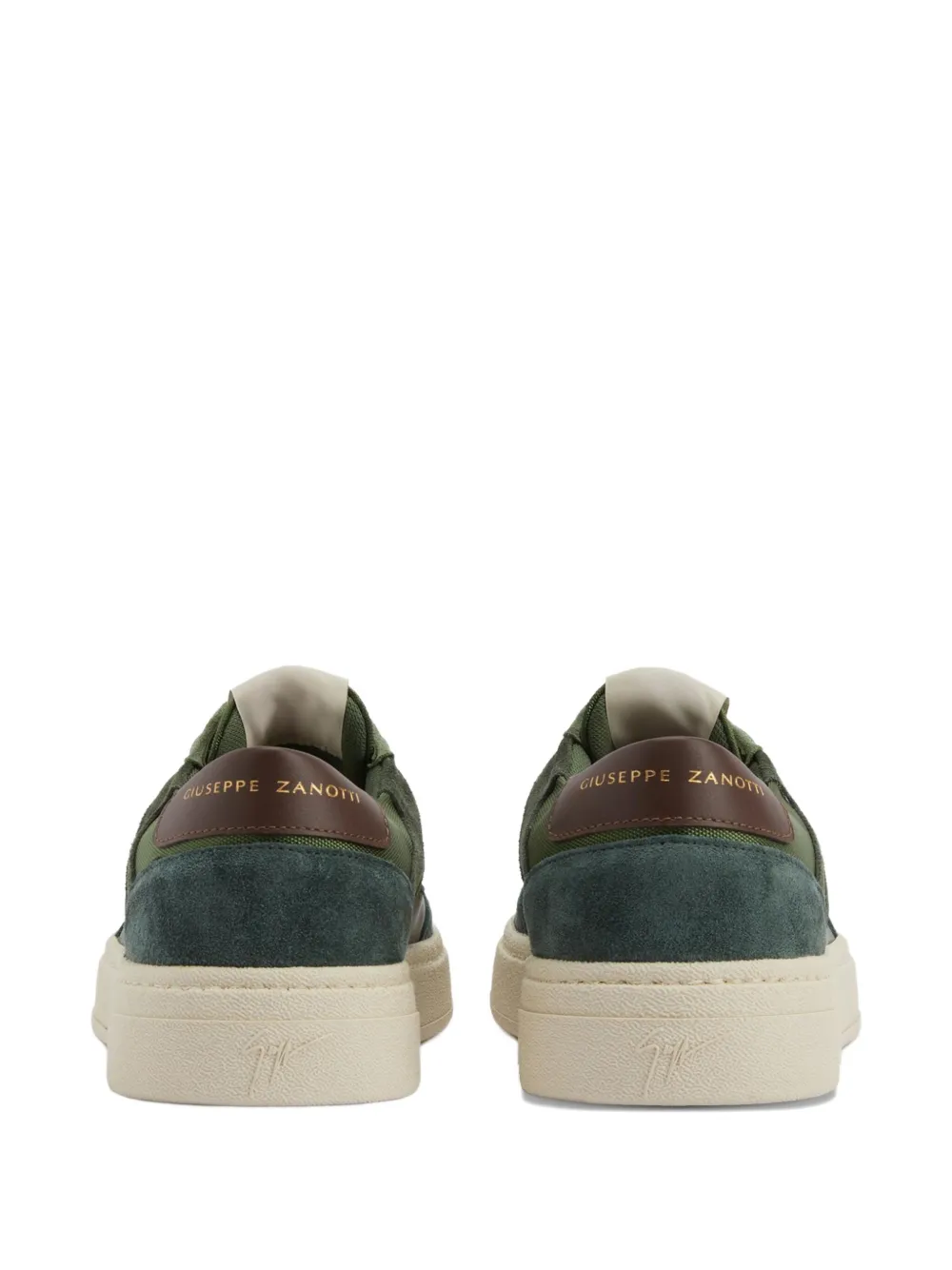 Giuseppe Zanotti GZ94 panelled low-top sneakers Green
