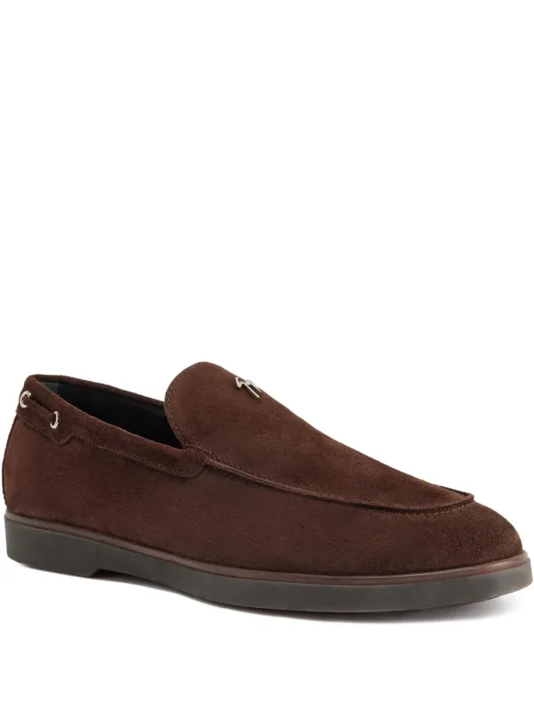 Giuseppe Zanotti Suede Loafers THE MAUI: Loafers Black | Giuseppe Zanotti main image 4