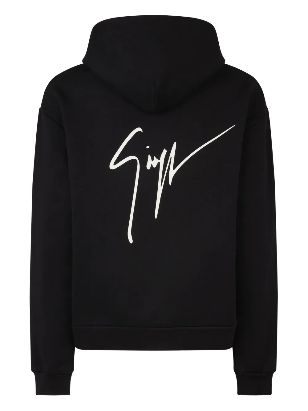 Giuseppe Zanotti Hoodie met logoprint Zwart