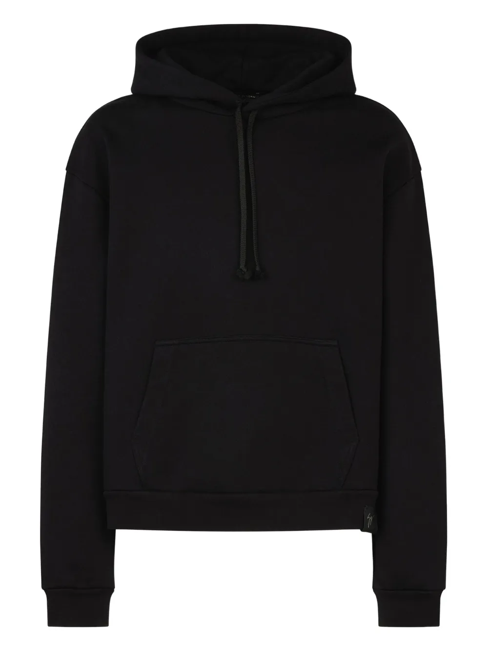 Giuseppe Zanotti logo-print hoodie Zwart