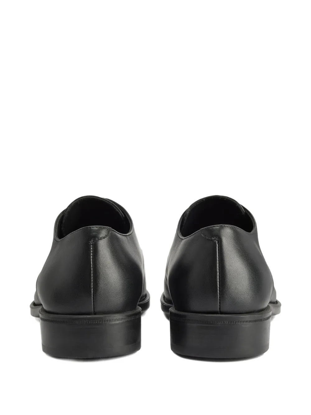 Giuseppe Zanotti Oxford leren veterschoenen Zwart