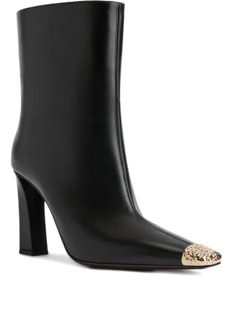 Giuseppe Zanotti metallic-toe block-heel boots