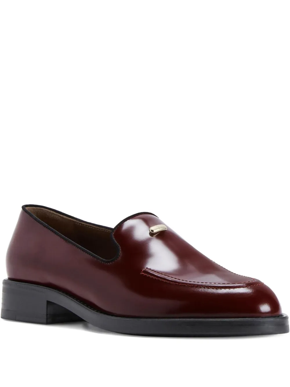 Giuseppe Zanotti Dories leather loafers Red