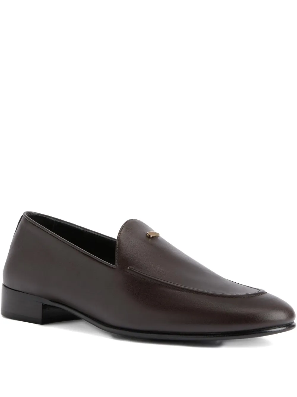 Giuseppe Zanotti Leren loafers Bruin