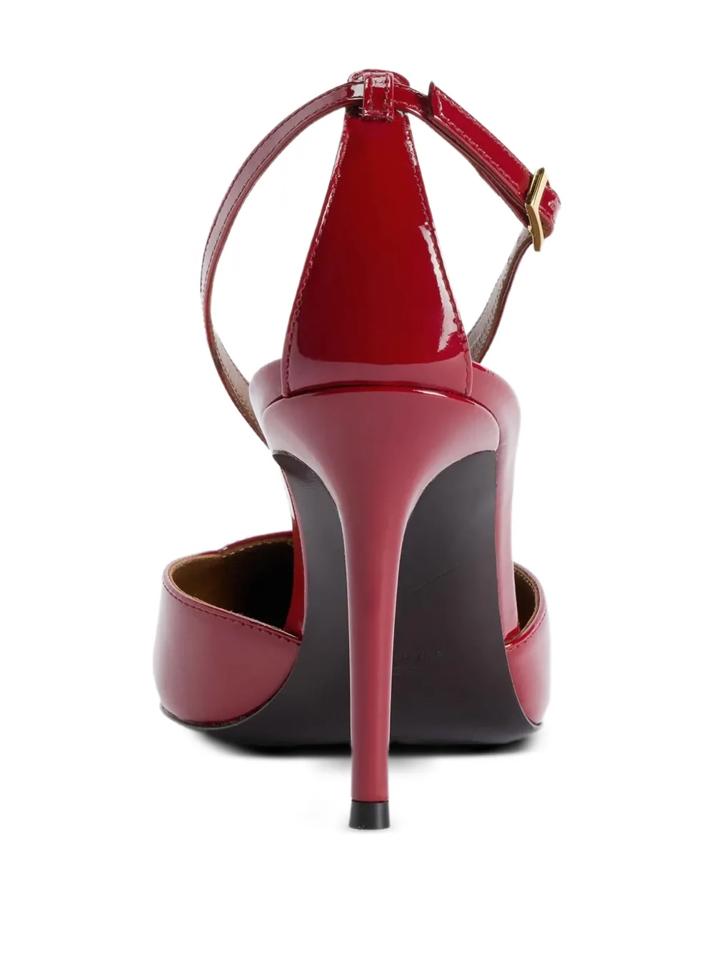 Giuseppe Zanotti 85mm T-strap Pointed-toe Pumps In Red