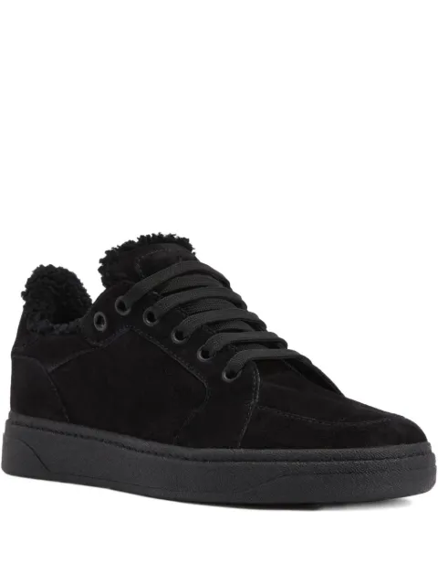 Giuseppe Zanotti suede sheepskin low-top sneakers