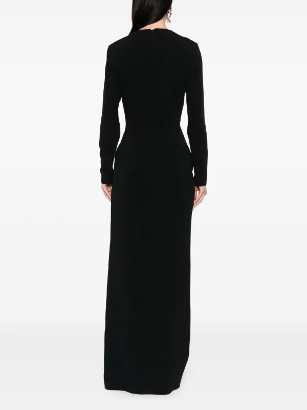chinese dress ladies R&M Richards Women's Elegant Wrap Dress W/Draped Waist