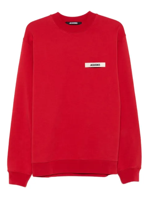 Jacquemus The Gros Grain crew-neck sweatshirt