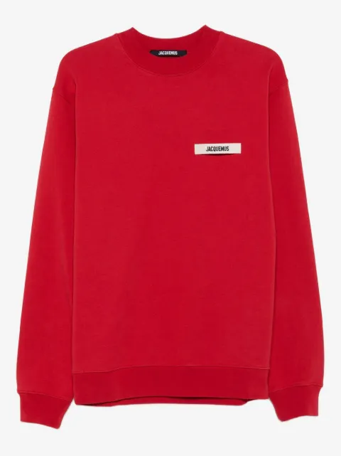 Jacquemus The Gros Grain crew-neck sweatshirt