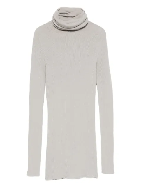 Rick Owens ribbed-knit turtleneck sweater