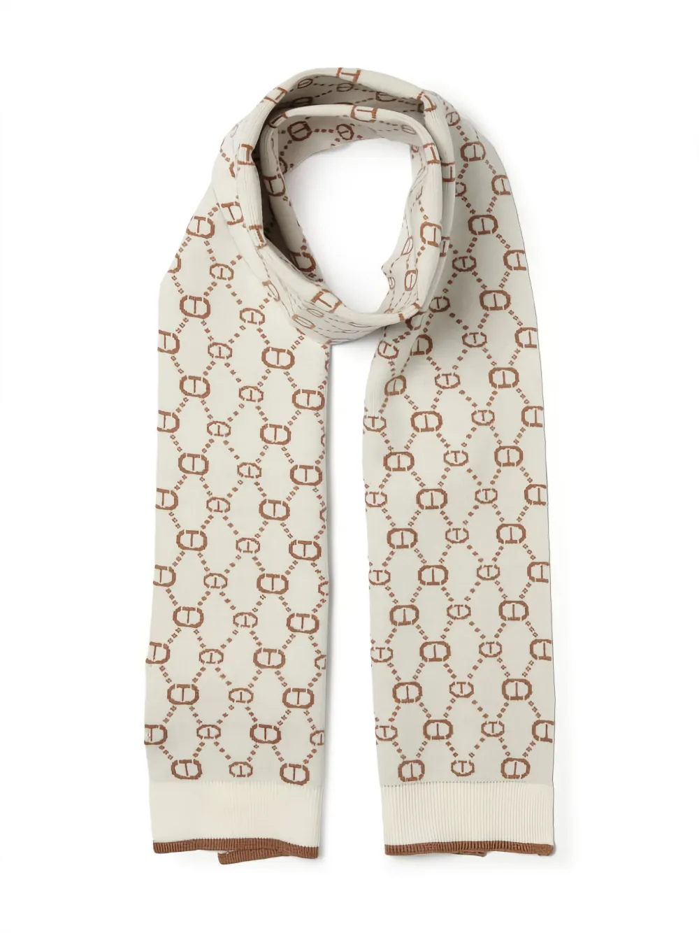 TWINSET Kids monogram-pattern scarf | Teen Girl Accessories | Image 2