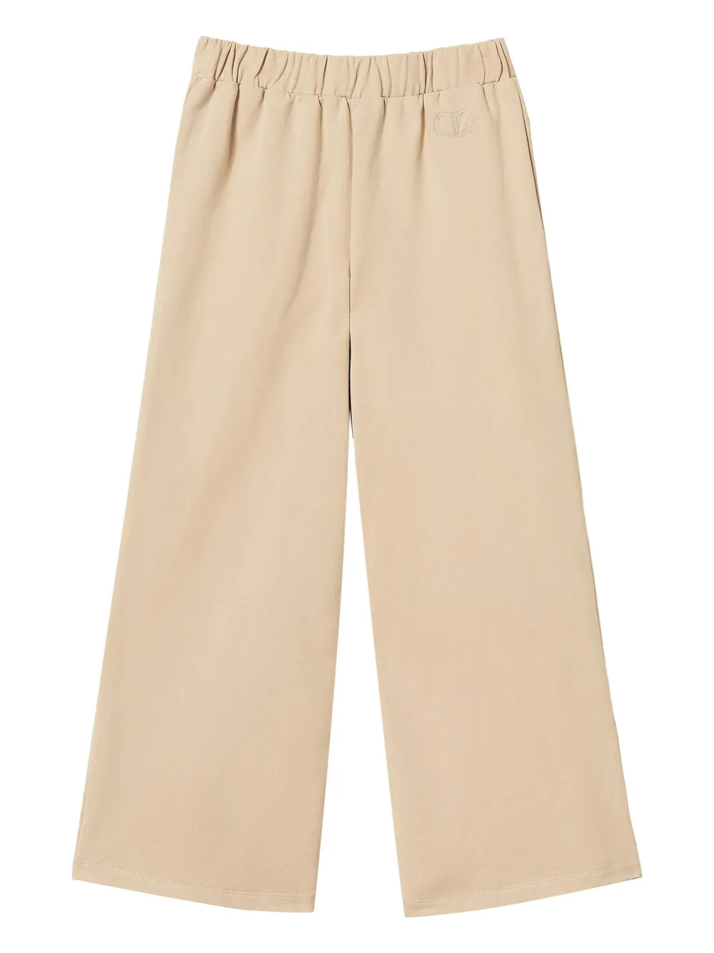 TWINSET Kids elasticated-waistband track pants - Toni neutri