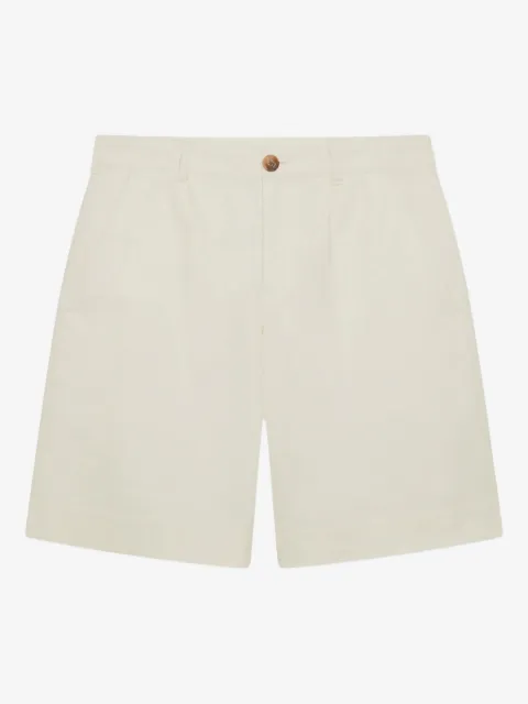 CHÉ short en coton à design plissé