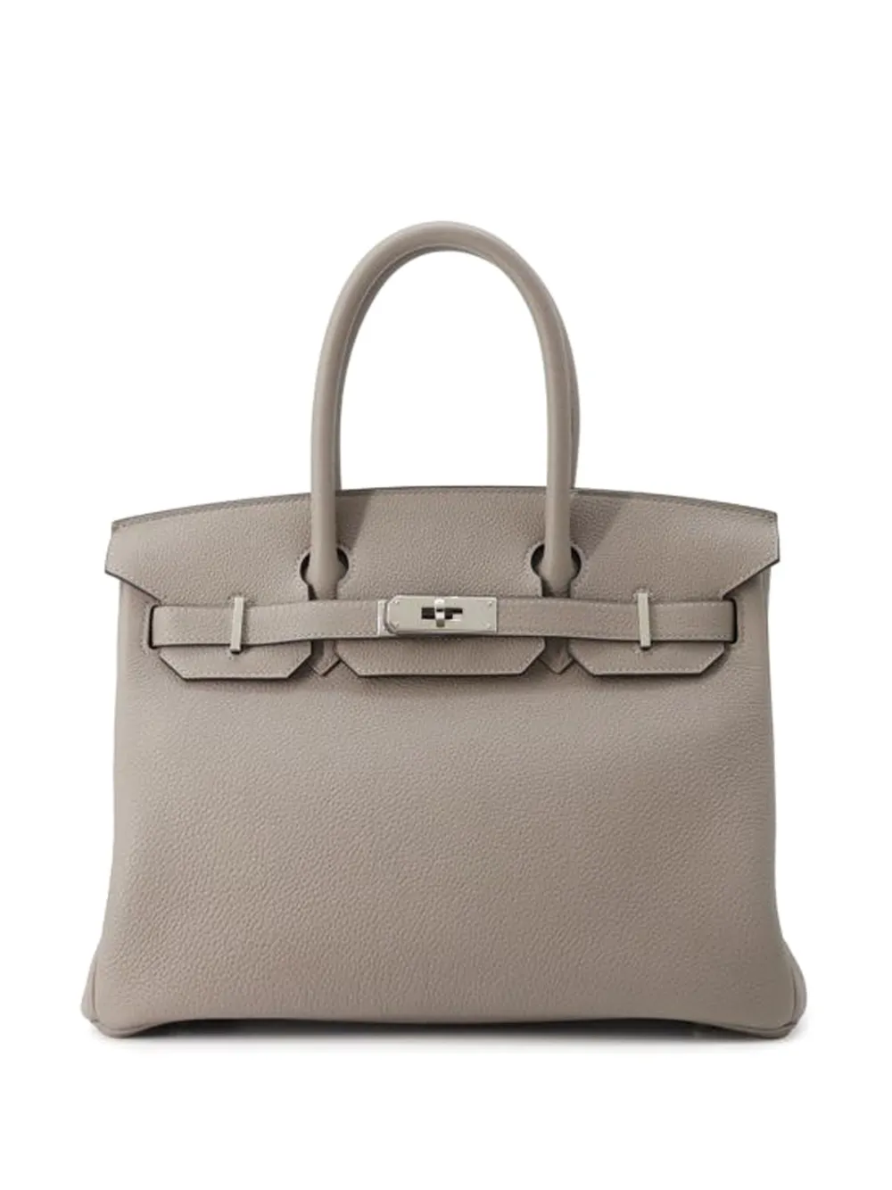 Hermès Pre-Owned 2018 Togo Birkin Retourne 30 handbag - ブラウン Hermès Pre-Owned 2018 Togo Birkin Retourne 30 handbag - ブラウン